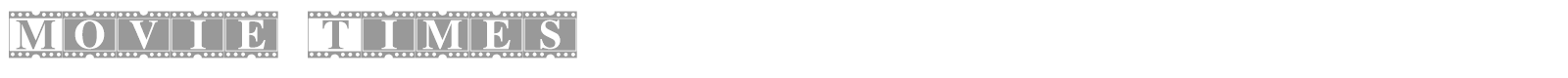 Movietimes font preview